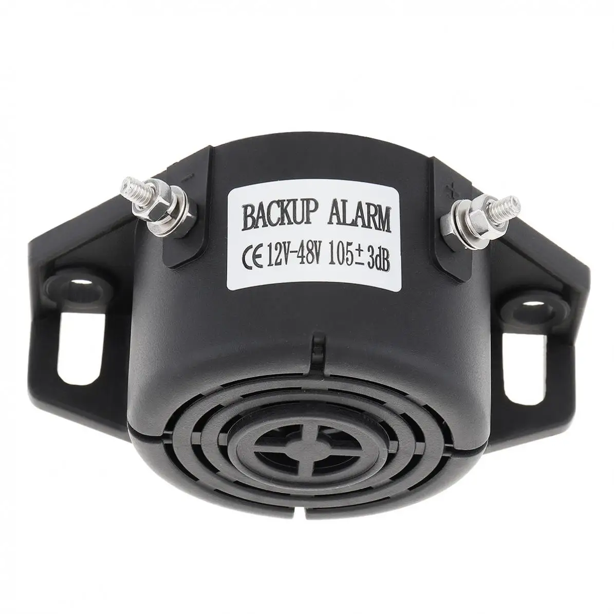 12 V-48 V 105dB черный Резервное копирование звуковой сигнал Динамик обратный аксессуары авто Предупреждение Водонепроницаемый подходит для мотоциклов и автомобилей