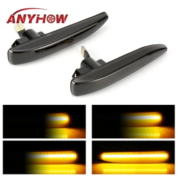 

Flowing Car LED Side Marker Lights Dynamic Sequential Indicator Side Marker Turn Signal Light For BMW 7 Series E65 E66 E67 02-08