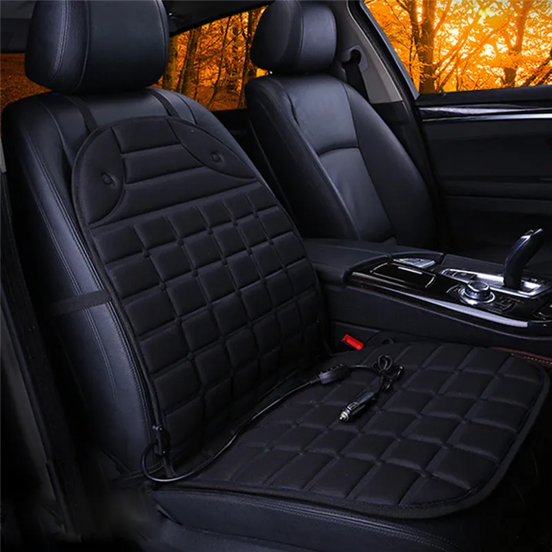 

Car Seat Heater Cushion Warmer Cover Winter Heated Warm High Low Temperature 12V heated seat cover dropship d24