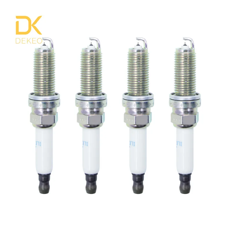 Dekeo иридиевая Свеча зажигания ILKAR7L11(94124) FXE20HE11 VR7NII33X подходит для Mazda Atenza CX-3 CX-4 CX-5 Mazda 3 набор из 4 шт - Цвет: 4PCS