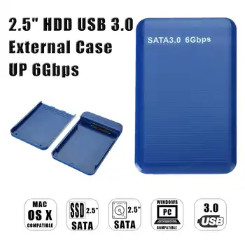 

2.5 inch USB 3.0 SATA External Hard Drive Enclosure HDD SSD Cover Disk Case 6Gbps