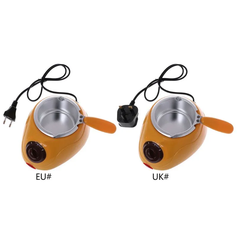 Electric Heating Chocolate Candy Melting Pot Fondue Fountain Machine Kitchen Baking Tool for home &