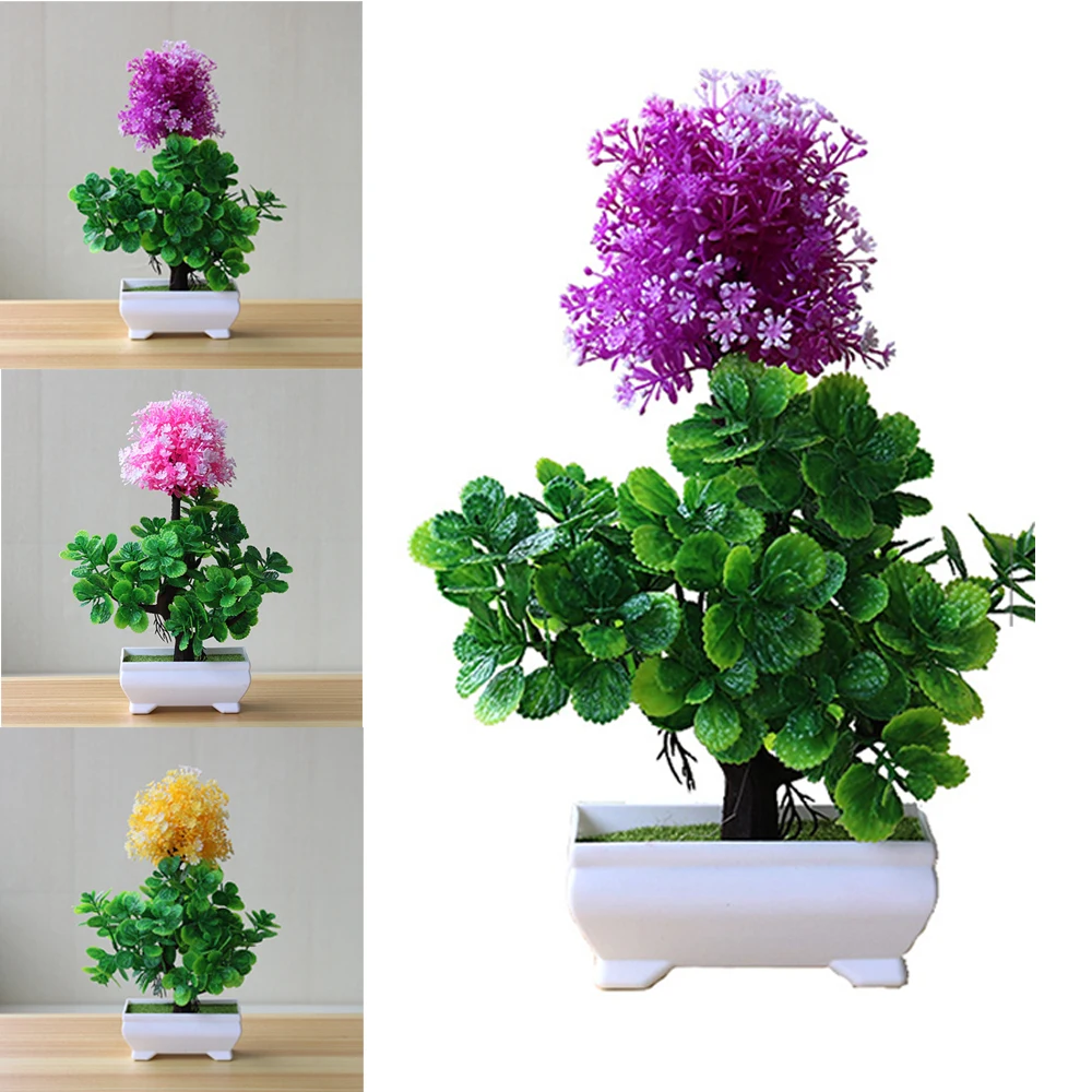 

Onion Ball Artificial Flower Potted Plant Fake Flower Set Bonsai Pot Rich Plant Home Decoration Table Decoration