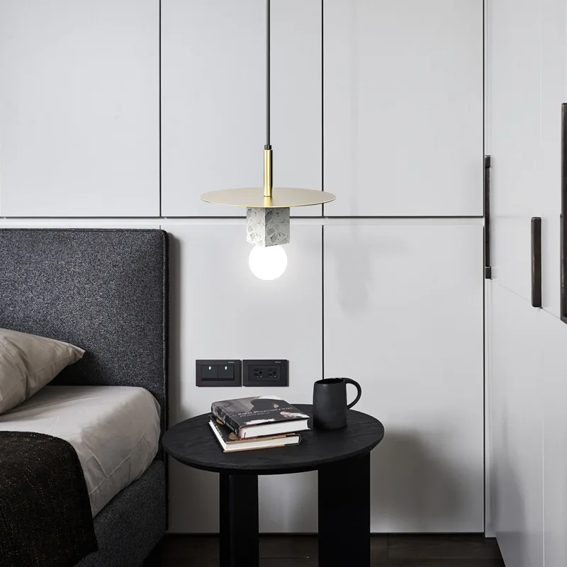 

nordic luminaria hanging lamp crystal restaurant Home Decoration E27 Light Fixture LED pendant lights hanglamp deco maison
