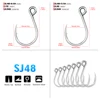 PROBEROS 100pc 1/0-11/0 Strong stainless steel Jigging Hook Jig Big Fishing Hook Saltwater Fish Hook ► Photo 3/5