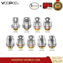 5 шт./упак. VOOPOO UFORCE T2 катушки P2/N1/N2/N3/U2/U4/U6/U8/D4 сетки ядро для VOOPOO перетащите комплект VOOPOO перетащите мини VS IJOY X3