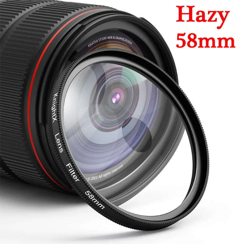 KnightX Professional Smartphone Camera Lens Kit with Clip-On Micro Wide Angle Prism Filter
