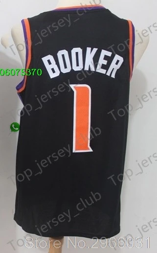 for men А+++ Феникс Мужская футболка#1 DEWIN Booker 13 Steve Nash 20 Josh Jackson 22 DeAndre Ayton 34 Charles Barkley - Цвет: for men