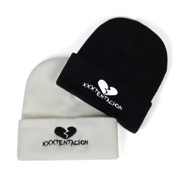 

WZCX Fashion Letter Embroidery Beanie Crimping Unisex Keep Warm Casual Tide Hip Hop Elasticity Winter Hat Ski Cap
