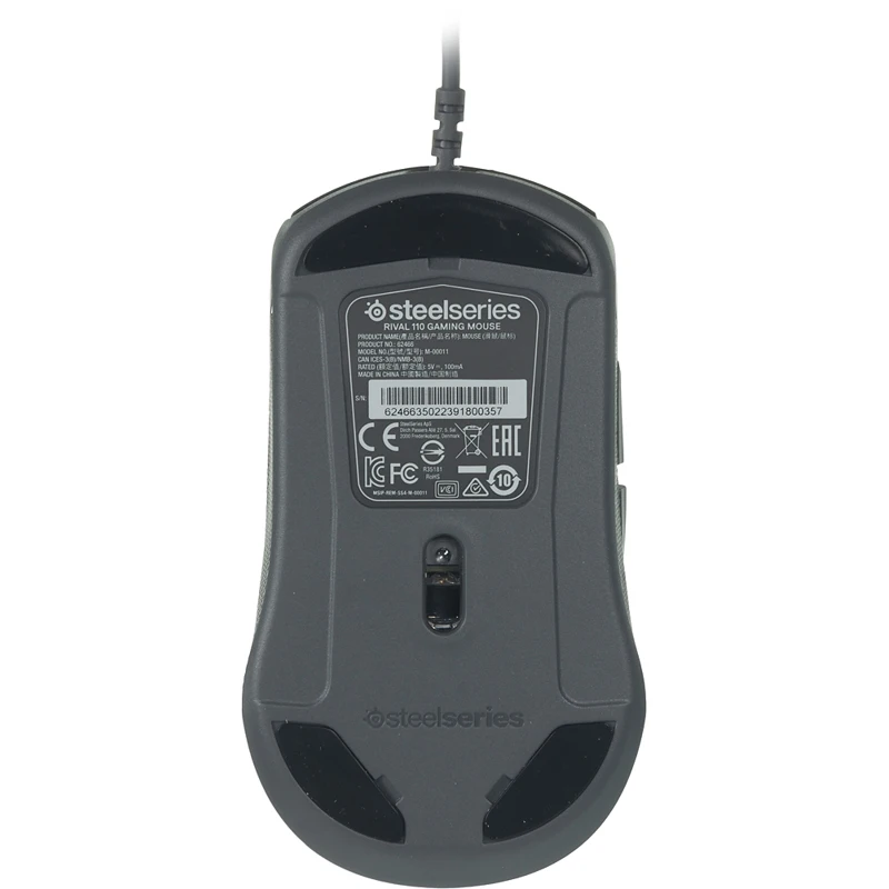 Мышь Steelseries Rival 110 черный оптическая(7200dpi) USB(6but