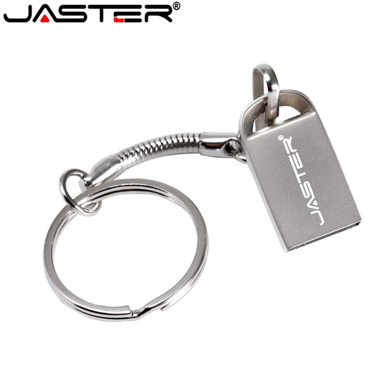 JASTER USB 2,0, мини металлический USB флеш-накопитель, 4 ГБ, 8 ГБ, 16 ГБ, 32 ГБ, 64 ГБ, флеш-накопитель, Водонепроницаемая usb флешка, флешка, высокая скорость, логотип на заказ