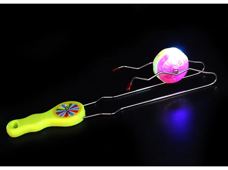 Флэш-память YO-YO светильник-излучающие YO-YO Magic Камера трек UU мяч Творческий Гироскопическая игрушка, поставка из Товары