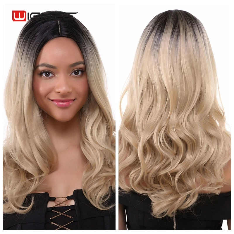 Wignee cabelo longo onda do corpo peruca