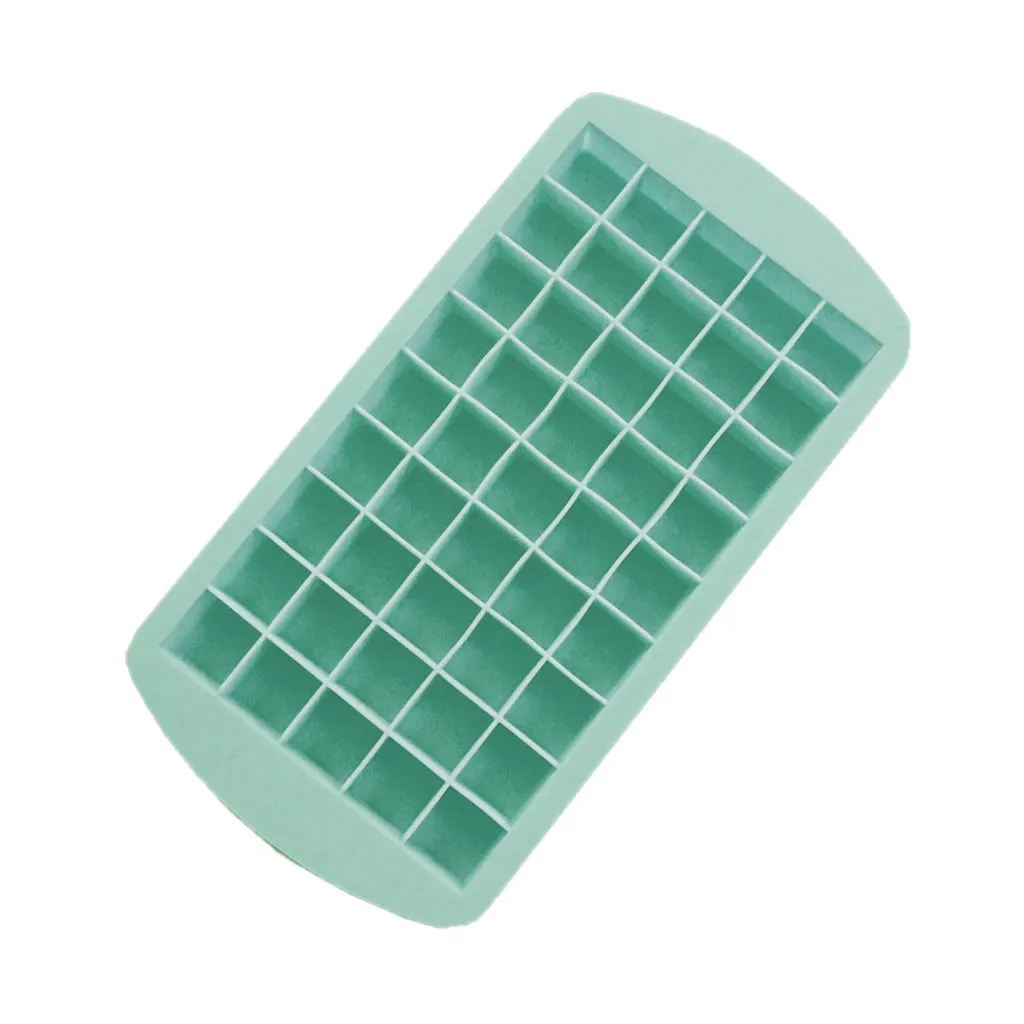 C Grids Food Grade Silicone Party Brick Square Whiskey DIY Ice Block Cube Maker Tray Sphere Mould Mold Kitchen mutfak aksesuarlari - Цвет: C