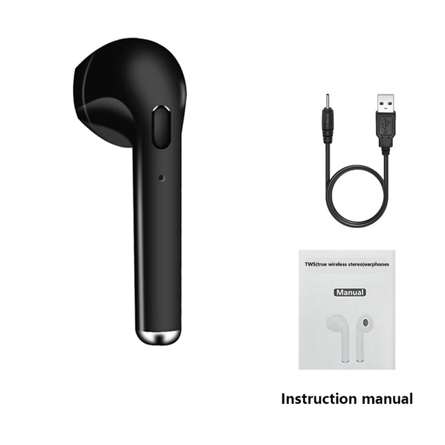 TWS Bluetooth Earbud Wireless Bluetooth Earphones In-ear Headsets Earphone Stereo  For Xiaomi All Smart Phone Sport headphon