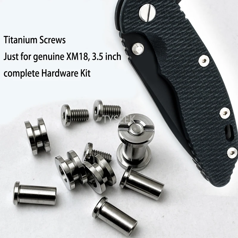 Full Sets XM 18,3.5'' Knife Handle Screws Spindle Screw XM18,3.5
