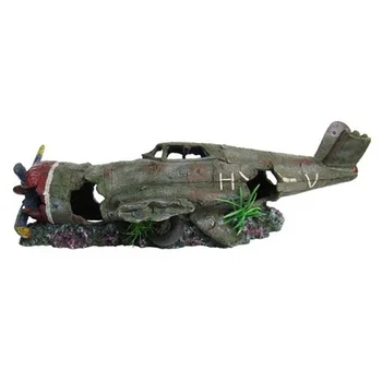 

BARBUS mainsail aquarium décor Plane, 45 x 21 x 14.5 cm, BARBUS, Decor 048