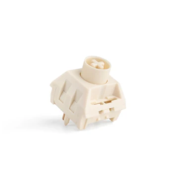 Kailh Novelkeys BOX Cream Mechanical Keyboard Switch liner hangfeeling MX switch 5pin POM material waterproof and dustproof 1