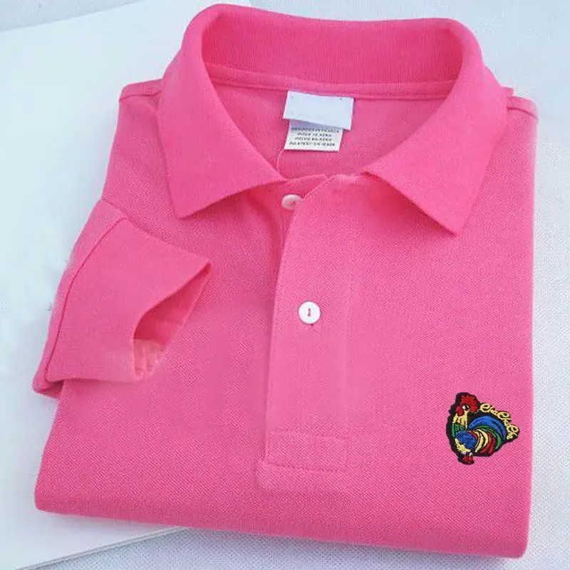 

Good quality 2019 New Autumn Men's long sleeve polos shirts 100% cotton casual lapel mens shirts fashion mens polos tops XS-4XL