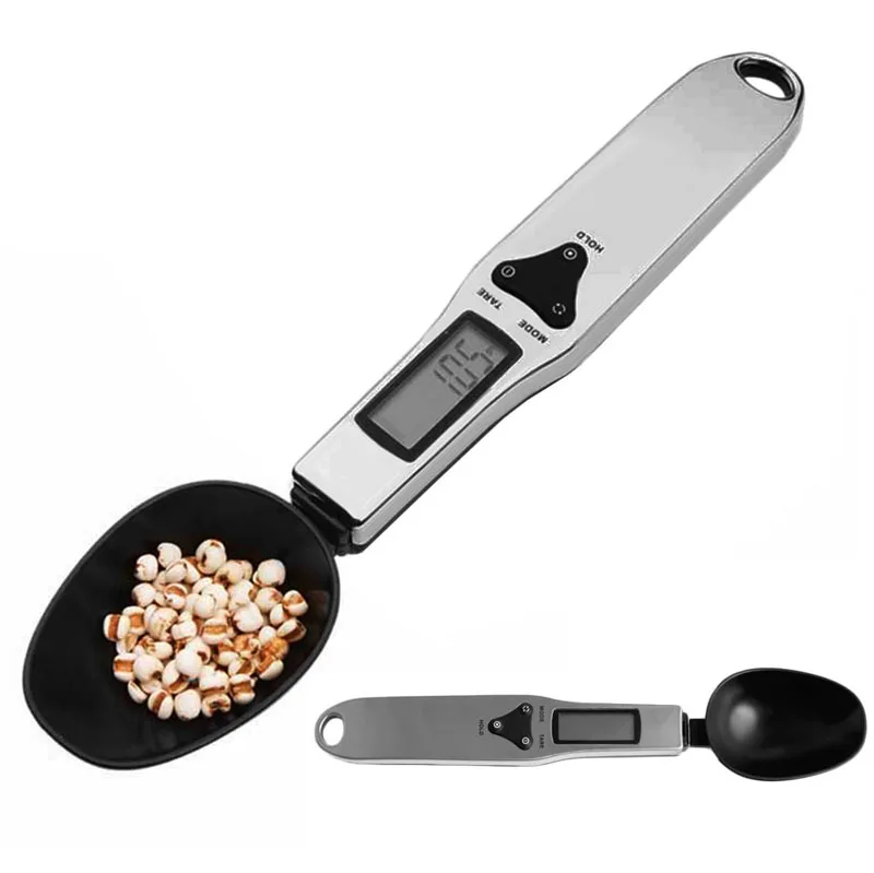 

Digital LCD 500g/0.1g Gram Kitchen #R Lab Spoon Scale Volume Food Weight 6XDD