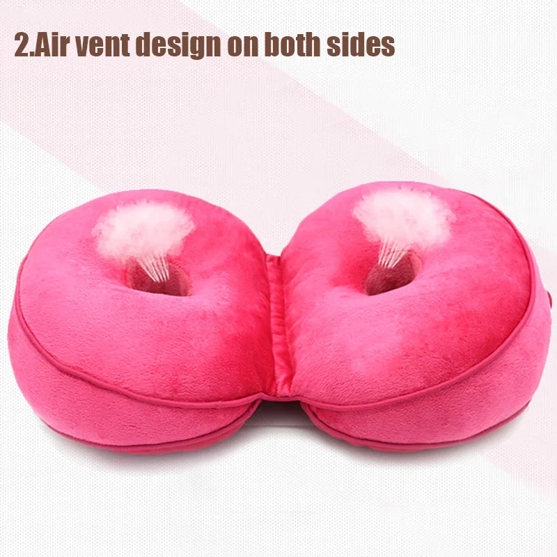  Posture Correcting Cushion Butt-Shaping Seat Beauty Lift Hip Push Up Plush Cushion PI669
