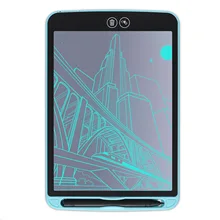 Креативная ЖК-электронная доска для рисования, защищающая глаза, магнитный дизайн, доска для рисования сообщений с кнопкой, батарея, подарки