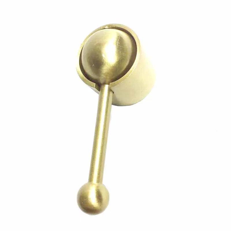 

1Pcs Brass Knobs And Handles Solid Hammer Shaped Drawer Kitchen Cabinets Dresser Cupboard Single Hole Small furnitur Pulls