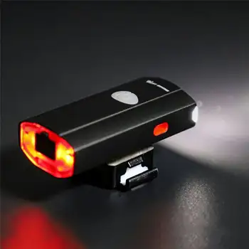 

WEST BIKING 300lm 2000mAh Multifunction Bike Light 3 Modes Bike Headlight + 3 Modes Bike Taillight Waterproof USB Charging Torch