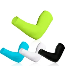 Elenxs УФ Защита охлаждающий руку рукава солнцезащитный защитный Открытый Спорт длинные перчатки для бега Гольф Велоспорт