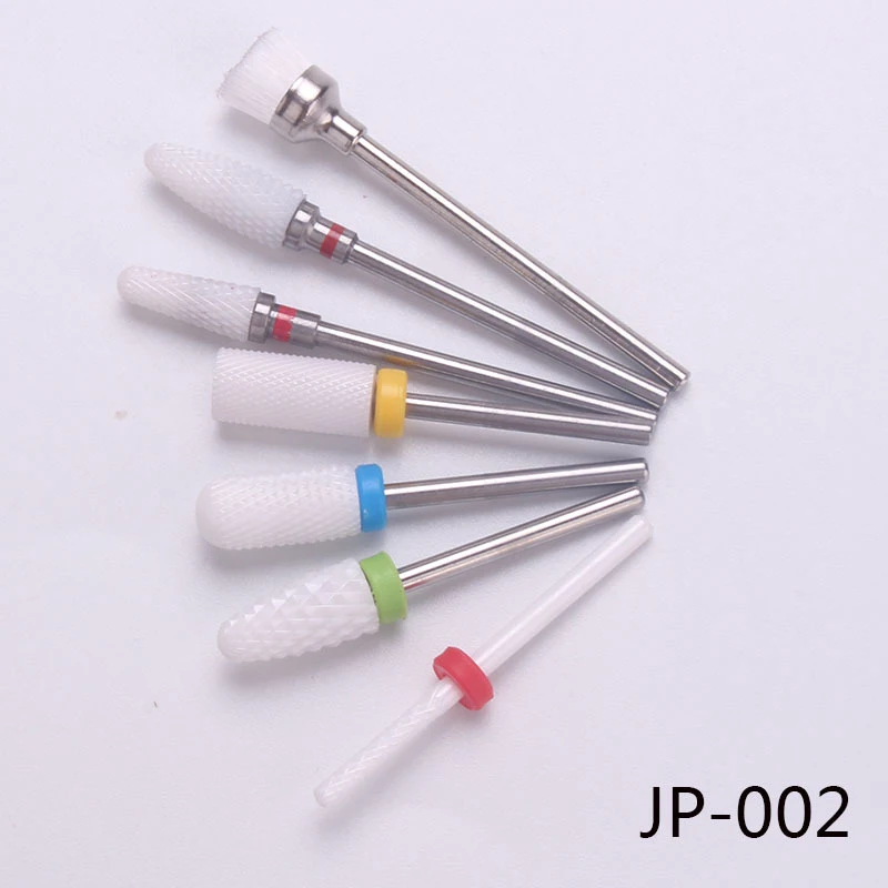 Nail Ceramics Tungsten Steel Alloy Grinding Head Set Electric Grinding Machine Tool Unloading Exfoliating 7 Set Grinding Head