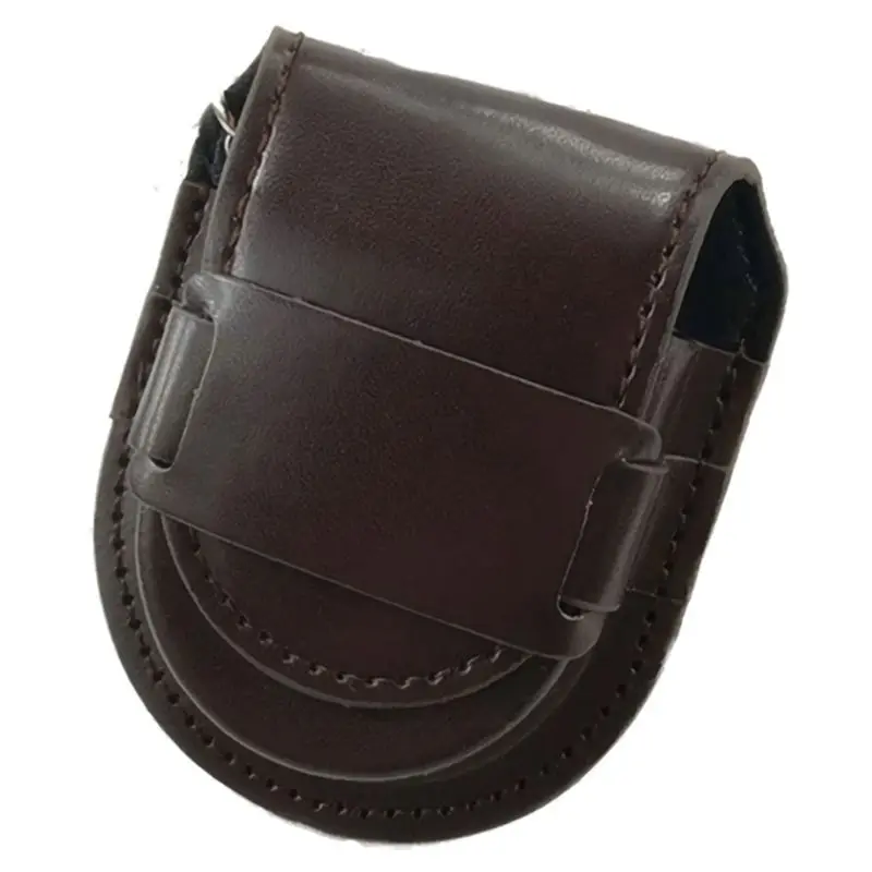 Винтажный кожаный чехол для хранения с цепочкой и держателем для часов