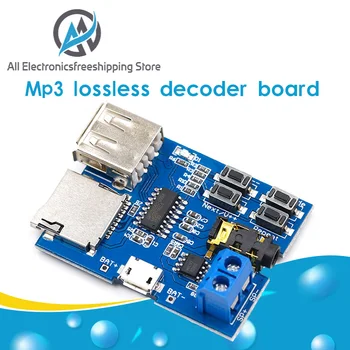 

TF card U disk MP3 Format decoder board module amplifier decoding audio Player