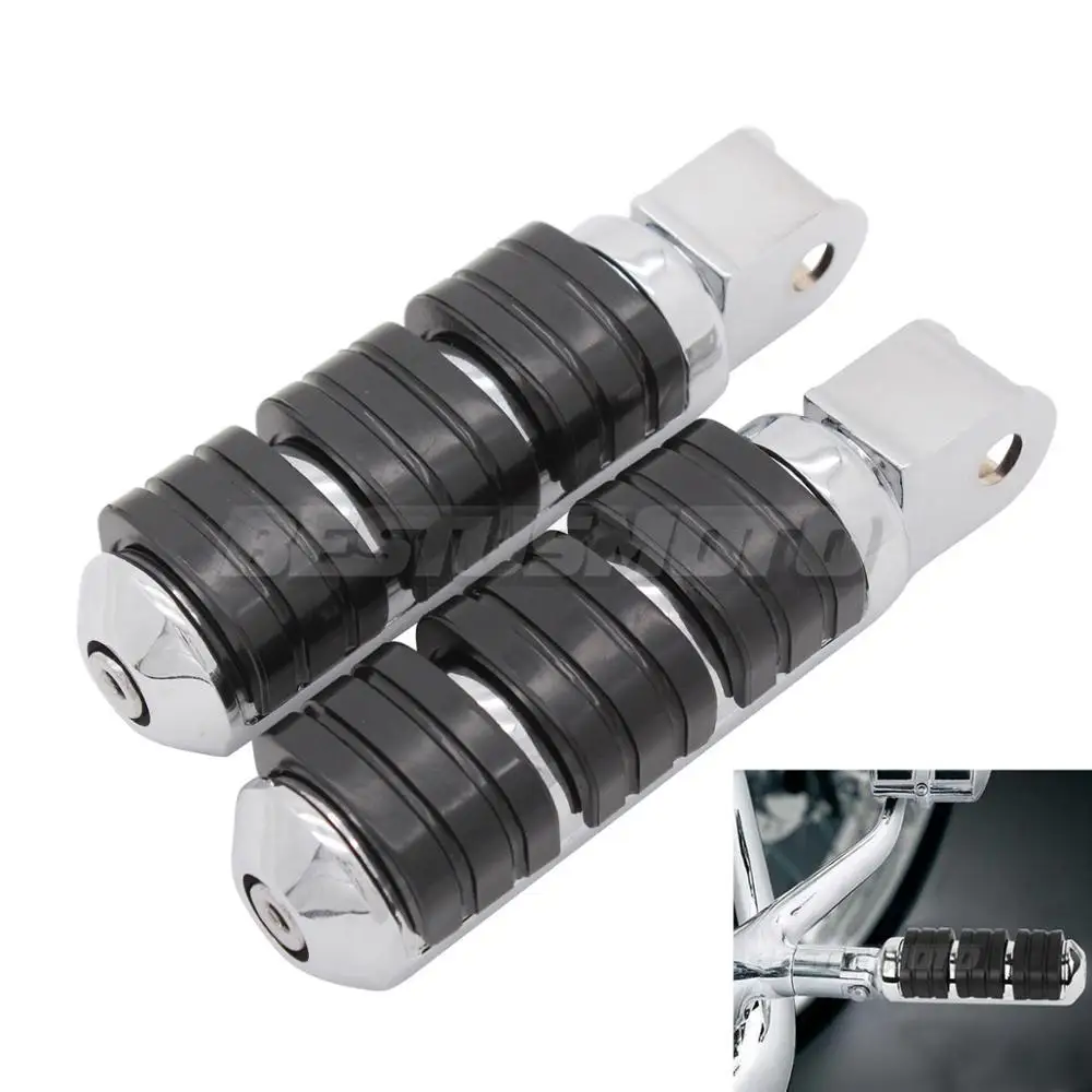 

Front & Rear Motorcycle Foot Pegs Footrests For Honda Shadow 750 VT750 Aero ACE Spirit Phantom RS Floorboards Footboards