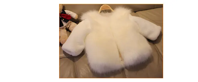 Scsech/новая детская куртка и пальто из искусственного меха для девочек плюшевая детская шубка с капюшоном, осенне-зимняя верхняя одежда, теплая одежда для маленьких девочек, WJ64