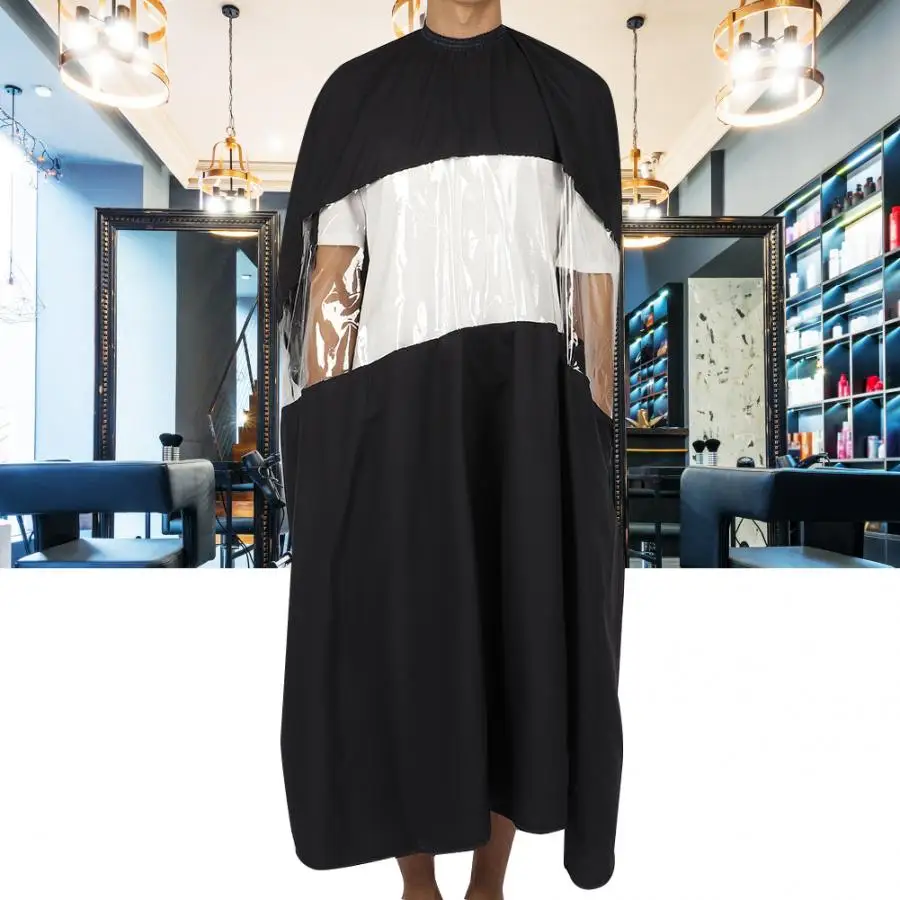 Обертывание профессиональная черная накидка для стрижки волос Парикмахерская фартук ткань инструмент парикмахерские инструменты