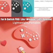 Gulikit contrôleur de commutateur sans fil Bluetooth manette pour commutateur PRO/ Lite/ Windows/ iOS/ Android manette de jeu bon cadeau