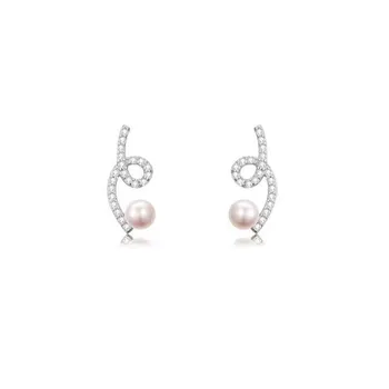 

NEW ARRIVAL 925 Sterling Silver Earrings Mountings Findings Settings Jewelry Parts Fittings Accessories for Pearls Beads Stones