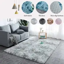 5 размеров напольный коврик для дома, спальни, офиса, Прочный Длинный коврик, нескользящий плюшевый мягкий коврик для гостиной, игровой коврик, подушка