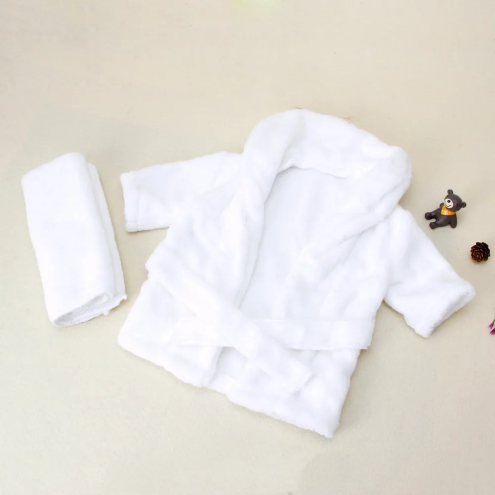 Bathrobes Wrap Newborn Photography Props Baby Photo Shoot Accessories Baby Sleepwear For 0-6 Months