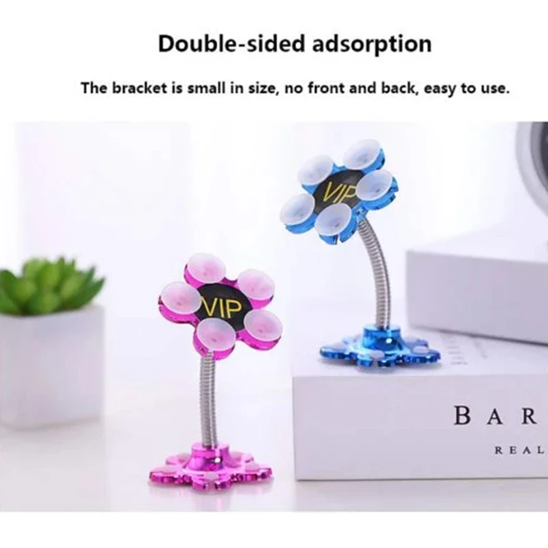 

Universal Lazy Mobile Phone Stand Holder Stents Flexible Table Bracket for Phone Flexible Holder Windshield Gravity Sucker Car