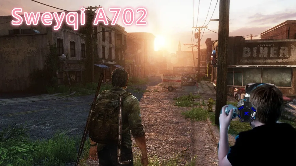 Горячая распродажа! Sweyqi A702/A701 Игровые наушники PC/PS4/xbox высококачественные стерео наушники с микрофоном светодиодный светильник шумоподавление