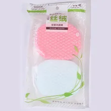 Круглая форма Konjac спонж для макияжа слоеный натуральный аморфофаллюс коньяк слоеное приспособление для очистки лица промывочный смыватель 2 шт./компл. спонж для очищения кожи лица