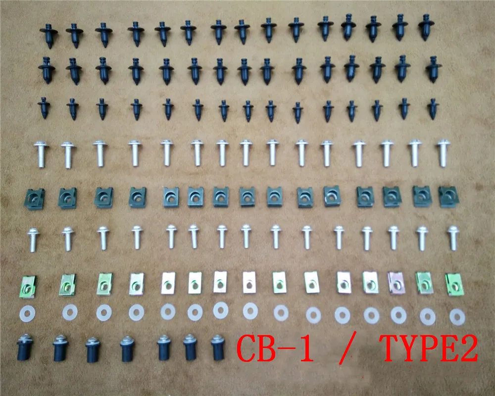 

Fairing Bodywork Kit Bolts Screws For Fit HONDA CB-1 / TYPE2 89-91