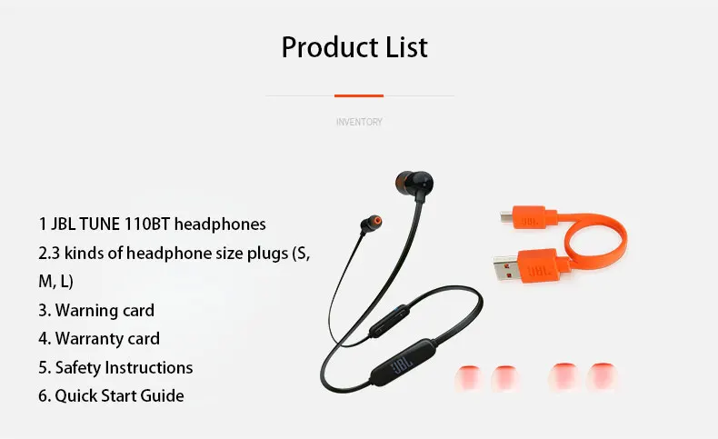 Jbl T110 Bt Bt Headset Wireless In-ear Headset Headset Universal Phone  Music Earbud Bass - Earphones \u0026 Headphones - AliExpress