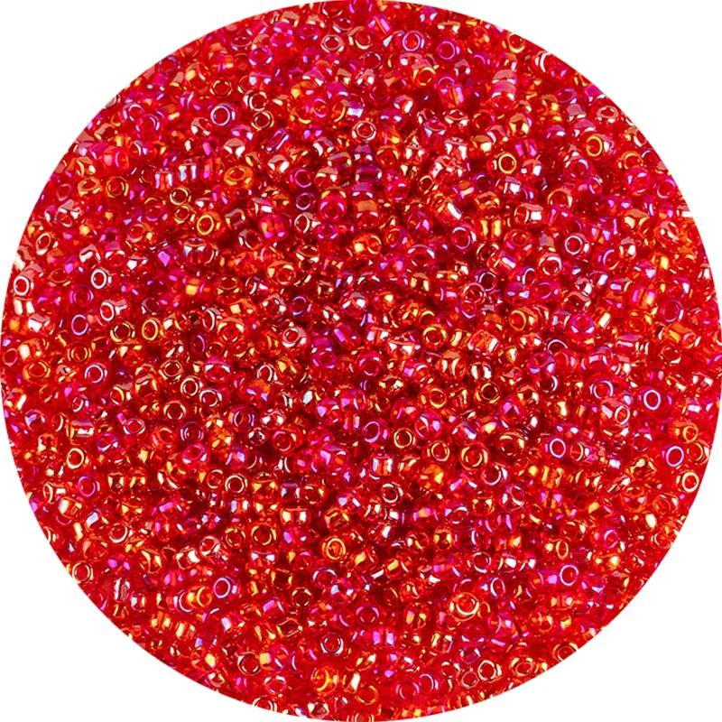 Оптом Красные чешские стеклянные бусины 3 мм 500 шт бисер браслет ожерелье серьги бусины материал сделай сам