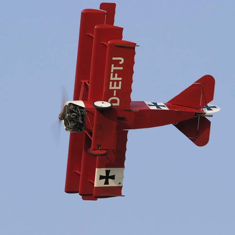1: 72 Масштаб немецкий воздушный WWI Fokker Dr-I Красный Барон три крыла истребитель литой под давлением металлический самолет модель дисплей коллекционная