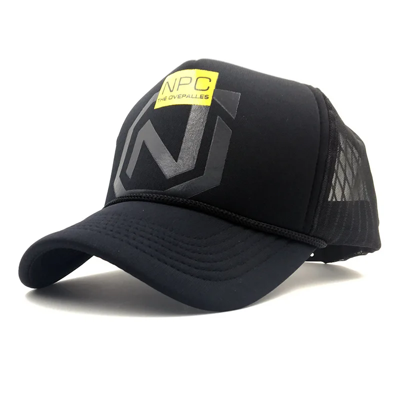 Estate Traspirante Stampa Npc Unisex Maglia Berretti Da Baseball Uomo Donna Bone Snapback Cappelli Outdoor Shade Truck Driver Game Bq114