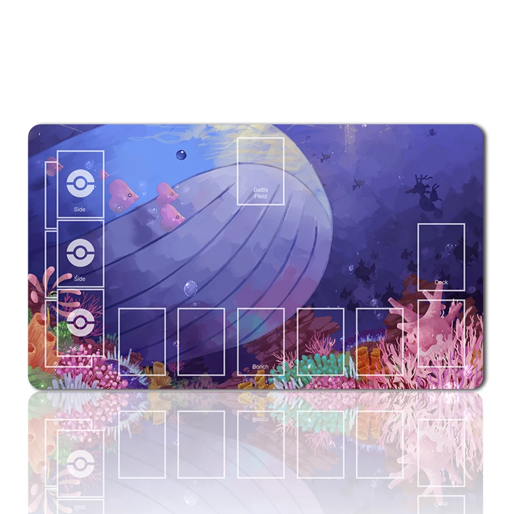 Игровой коврик для настольных игр с покемонами 931860 размер 60x35 см | Компьютеры и