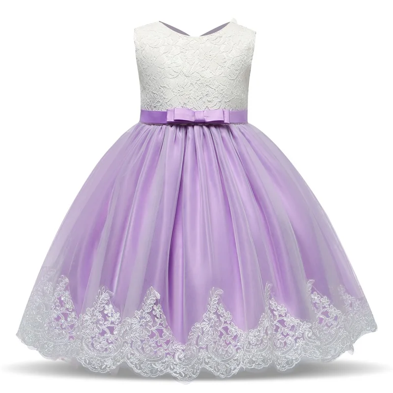Нарядное платье для маленьких девочек Новогоднее платье элегантное розовое платье принцессы с большим бантом новогодние вечерние платья vestido infantil