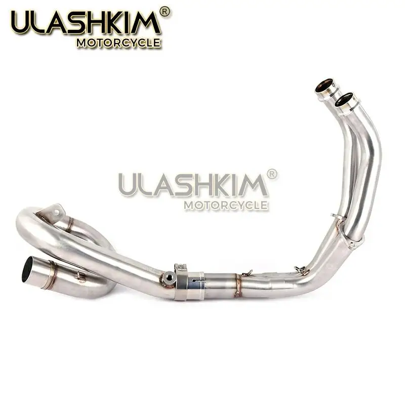 51 мм мотоциклетная средняя Передняя Труба для MT-07 MT07 MT 07 2013- slip on средняя Соединительная труба
